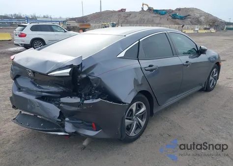 2020 Honda Civic Lx from USA, damaged, VIN 2HGFC2F61LH576738